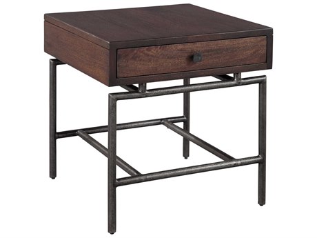 Hekman Accents Square Wood Special Reserve Lamp Table