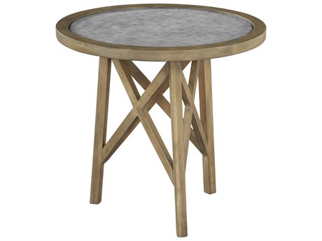 Hekman Accents Round Metal Special Reserve End Table
