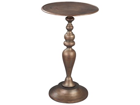 Hekman Accents Round Metal Special Reserve End Table
