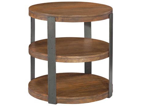 Hekman Bedford Park Round Wood End Table