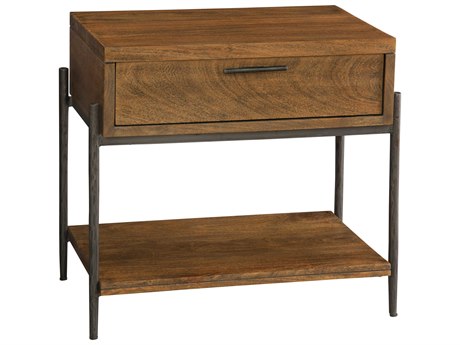 Hekman Bedford Park 1-Drawer Brown Nightstand
