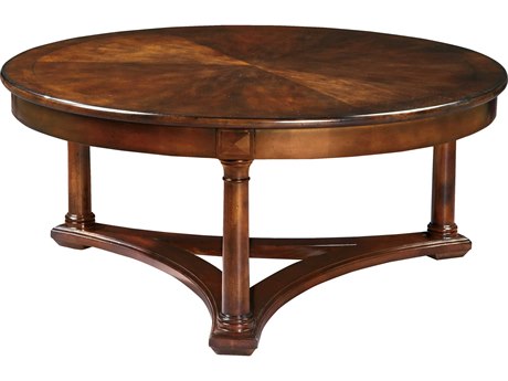 Hekman European Legacy Round Wood Macadamia Coffee Table