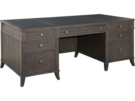 Hekman Home Office Urban Executive Ebony Solid Wood Desk