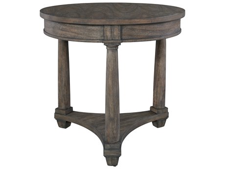 Hekman Lincoln Park Round Wood End Table