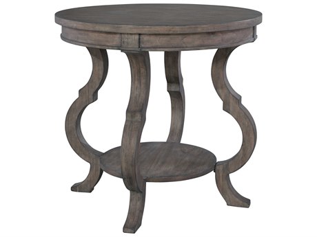 Hekman Lincoln Park Round Wood End Table