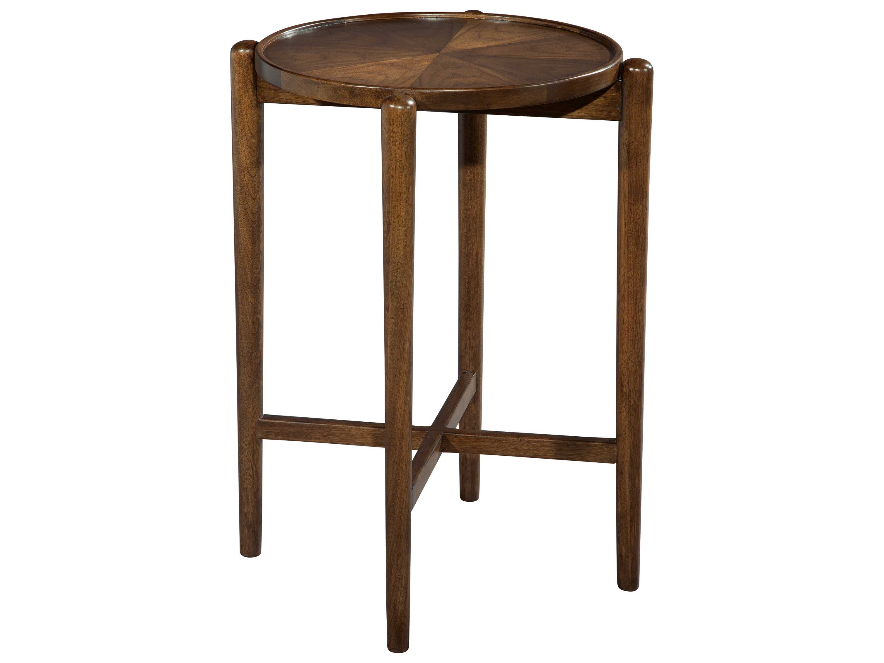 Hekman Mid Century Modern Walnut Drinks Table HK951313MW