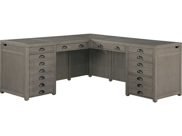 Hekman Office At Home Typesetters L Shaped Desk