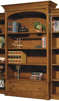 Hekman Office Urban Ash Burl Bookcase