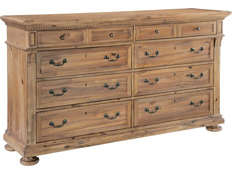 Hekman Wellington Hall Brown Double Dresser