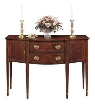 Henkel Harris 56" Mahogany Wood Sideboard