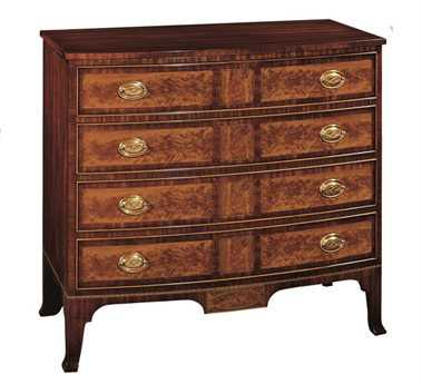 Henkel Harris Brown Mahogany Wood Accent Chest