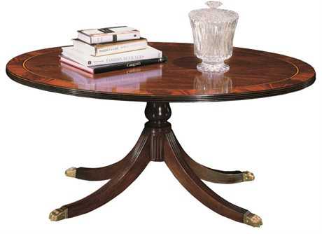 Henkel Harris Oval Wood Coffee Table