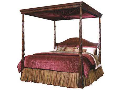 Henkel Harris King Size Low Posted Bed Hh19966 Henkel Harris King Size Low Posted Bed, Pineapple Poster Bed King Size