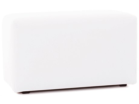 Howard Elliott Outdoor Patio Seascape Natural Resin Cushion Bench