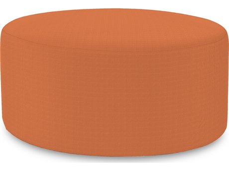 Howard Elliott Outdoor Patio Seascape Canyon Resin Cushion Ottoman