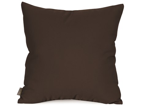 Howard Elliott Outdoor Patio Seascape Chocolate Pillow
