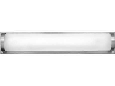 Hinkley Acclaim 16" Wide Brushed Nickel Glass LED Vanity Light