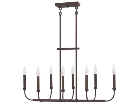 Hinkley Alister 8-Light Buckeye Bronze Island Pendant