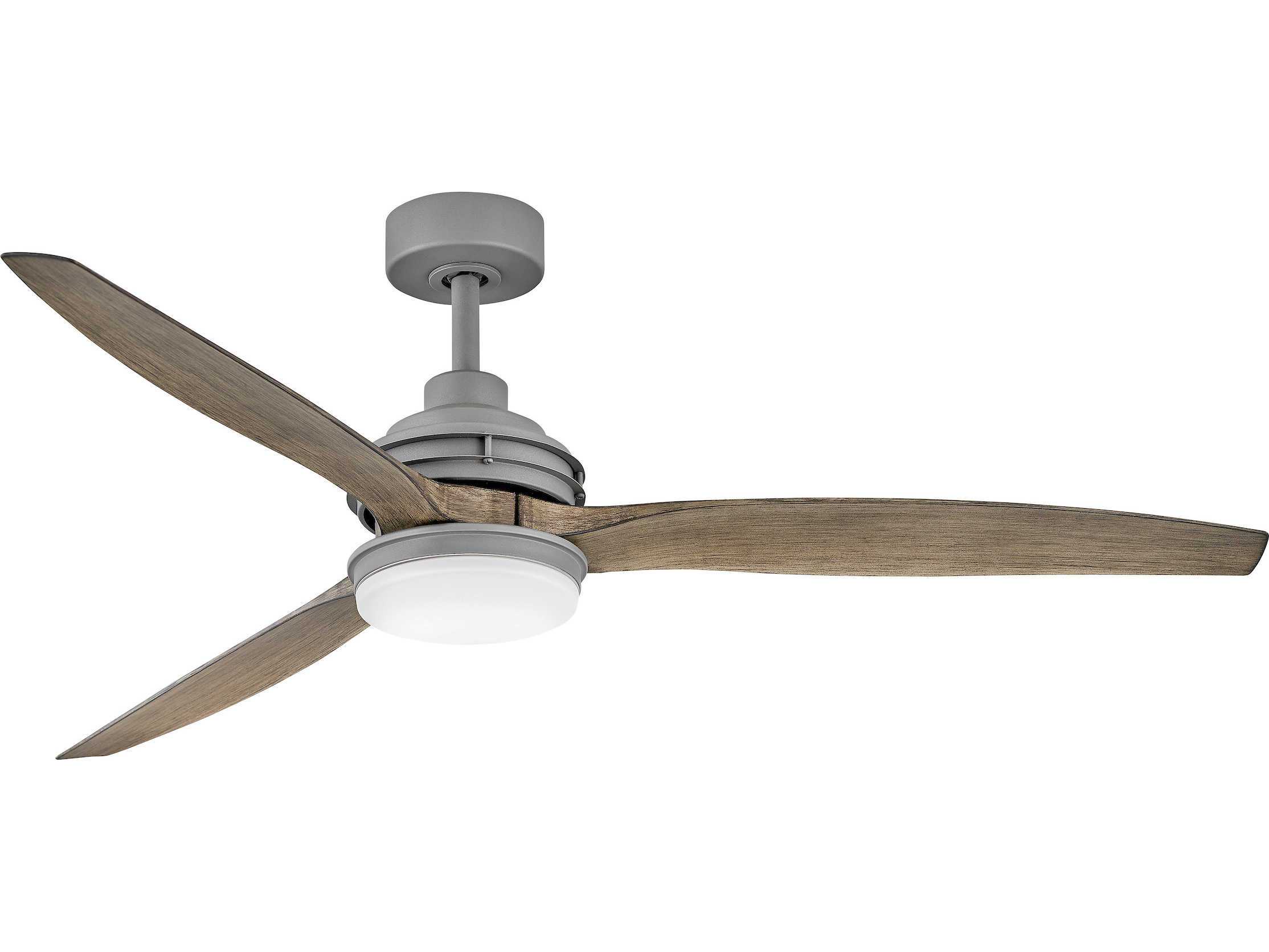 Hinkley Lighting Artiste Graphite 60 Wide Led Indoor Outdoor Ceiling Fan With Driftwood Blades Hy900160fgtlwd