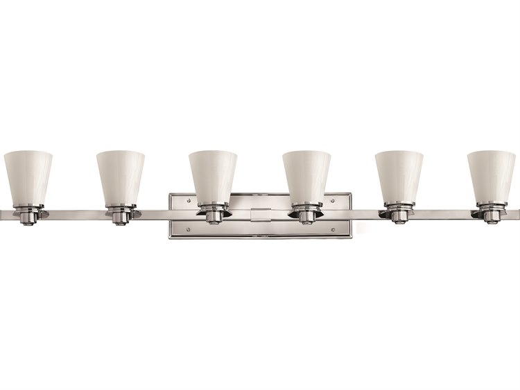 Hinkley Avon 6-Light Chrome Vanity Light