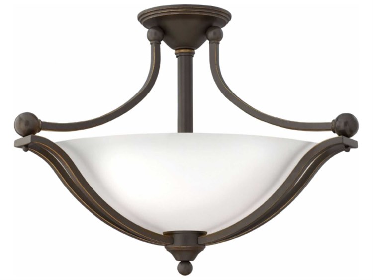 Hinkley Lighting Bolla Olde Bronze 23 25 Wide Led Semi Flushmount Ceiling Light
