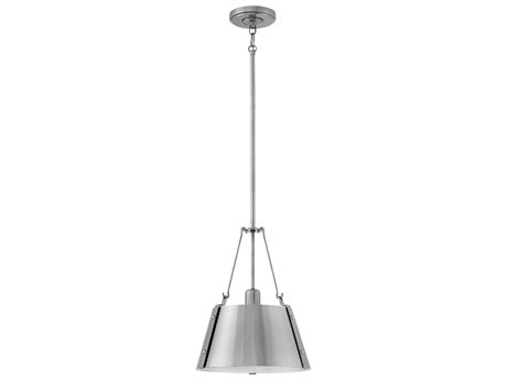 Hinkley Cartwright 1-Light Polished Antique Nickel Empire Mini Pendant