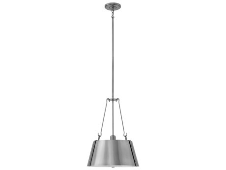 Hinkley Cartwright 1-Light Polished Antique Nickel Empire Pendant