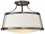 Hinkley Lighting Charlotte Brushed Caramel with Etched Opal Glass Three-Light 20'' Wide Semi-Flush Mount Light  HY3522BC