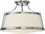 Hinkley Lighting Charlotte Brushed Caramel with Etched Opal Glass Three-Light 20'' Wide Semi-Flush Mount Light  HY3522BC