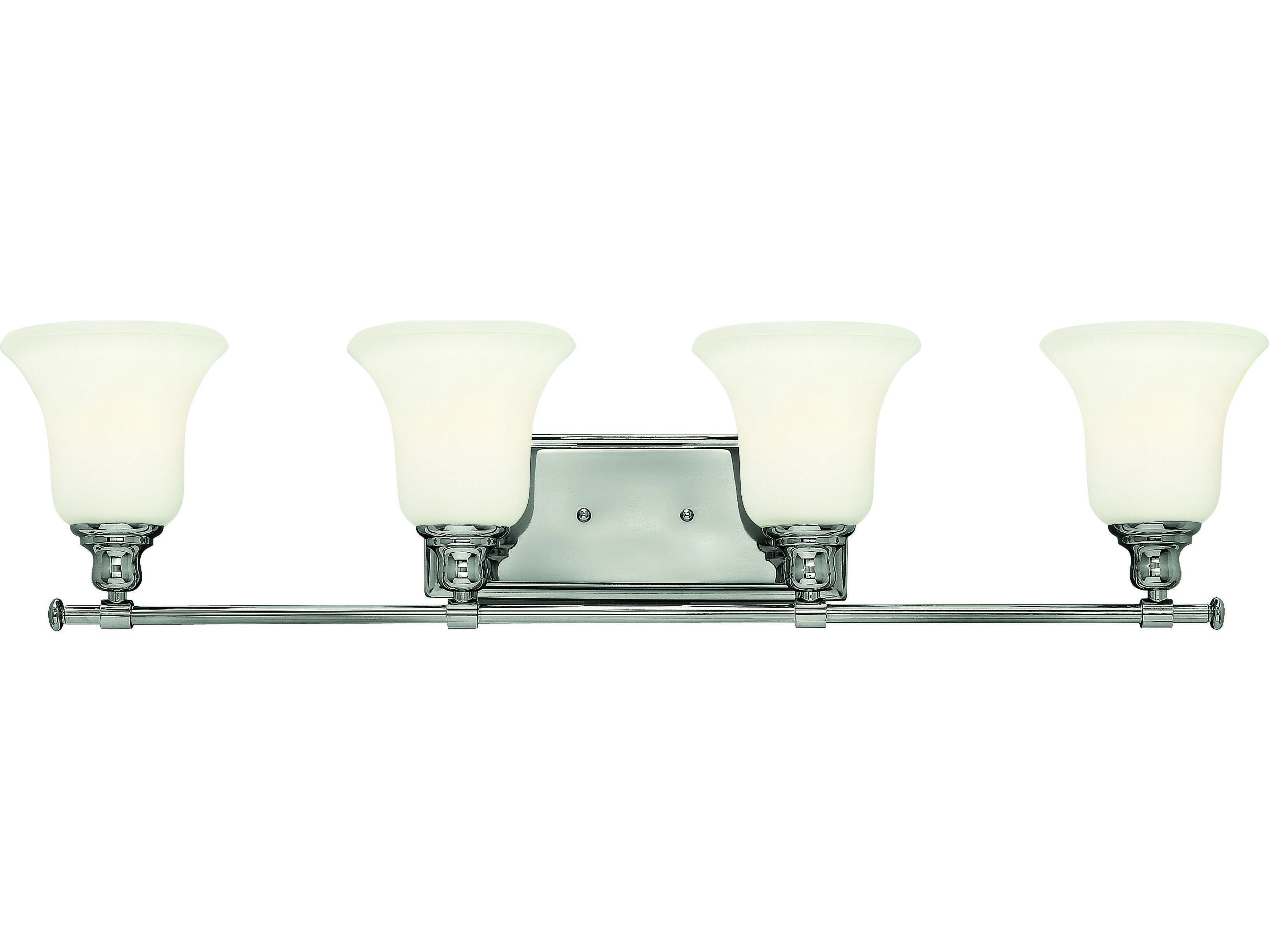 Hinkley Lighting Colette Chrome Four Light Vanity Hinkley Lighting Colette Chrome Four Light Vanity