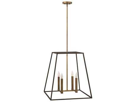 Hinkley Fulton 4-Light Bronze Candelabra Chandelier