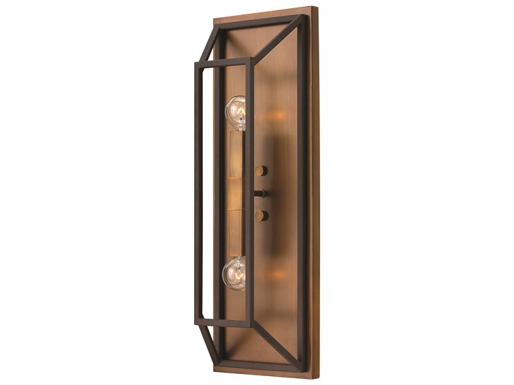 Hinkley Fulton 2-Light Bronze Wall Sconce