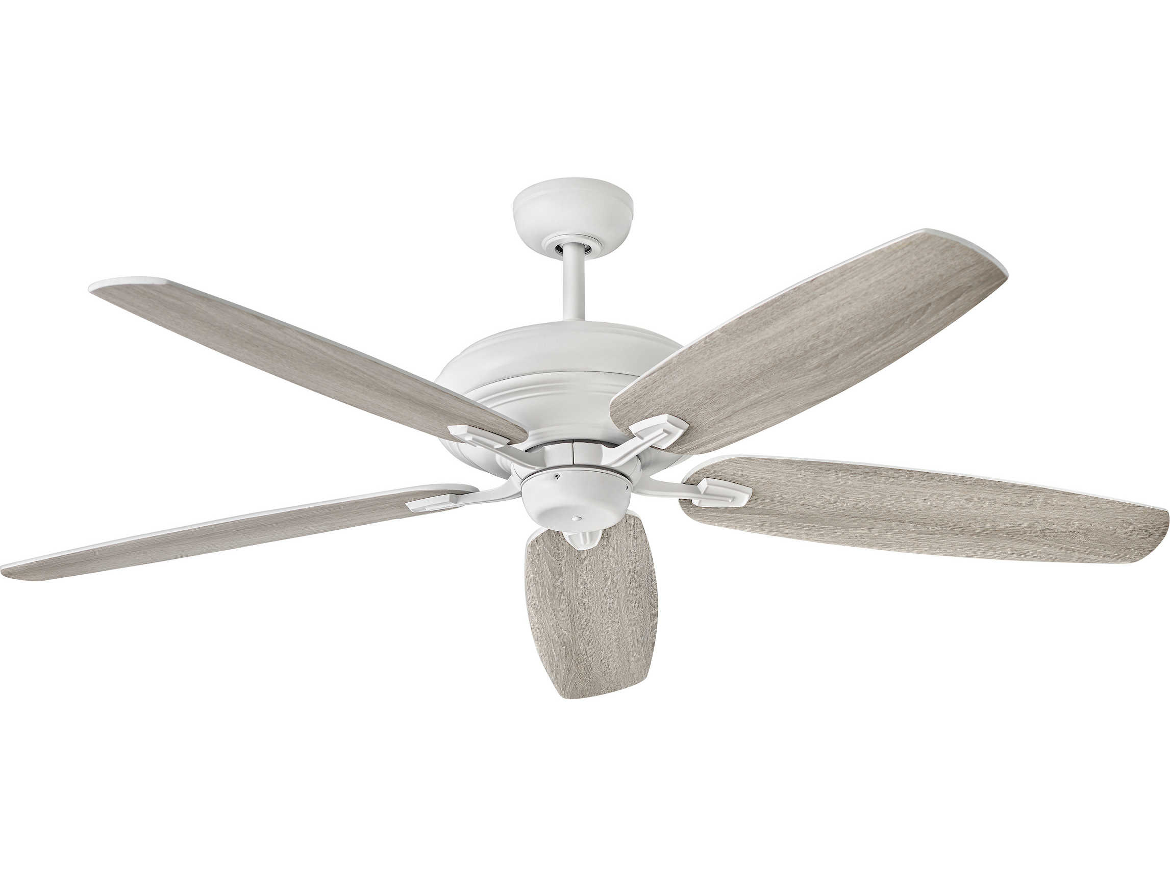 Hinkley Lighting Grander Chalk White 60 Wide Indoor Ceiling Fan With Reversible Weathered Wood Chalk White Blades Hy900660fcwnid