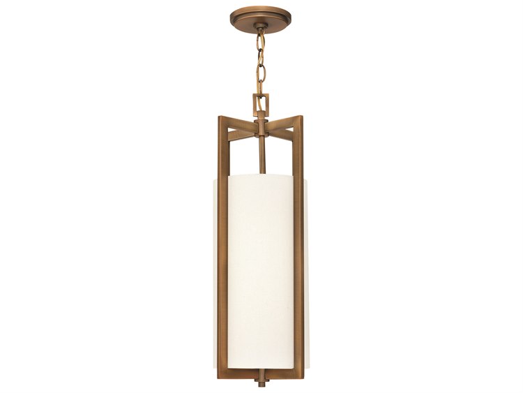 Hinkley Lighting Hampton Brushed Bronze Incandescent Pendant Light Hinkley Lighting Hampton Brushed Bronze