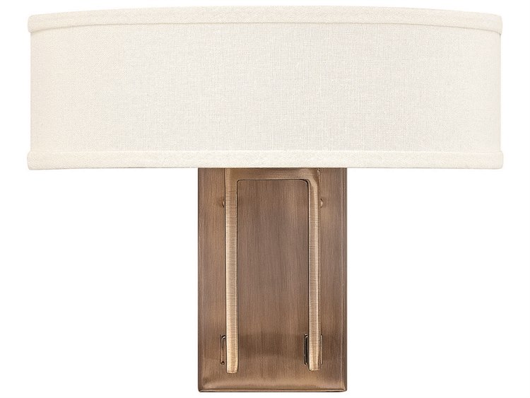 Hinkley Hampton 2-Light Brushed Bronze Wall Sconce