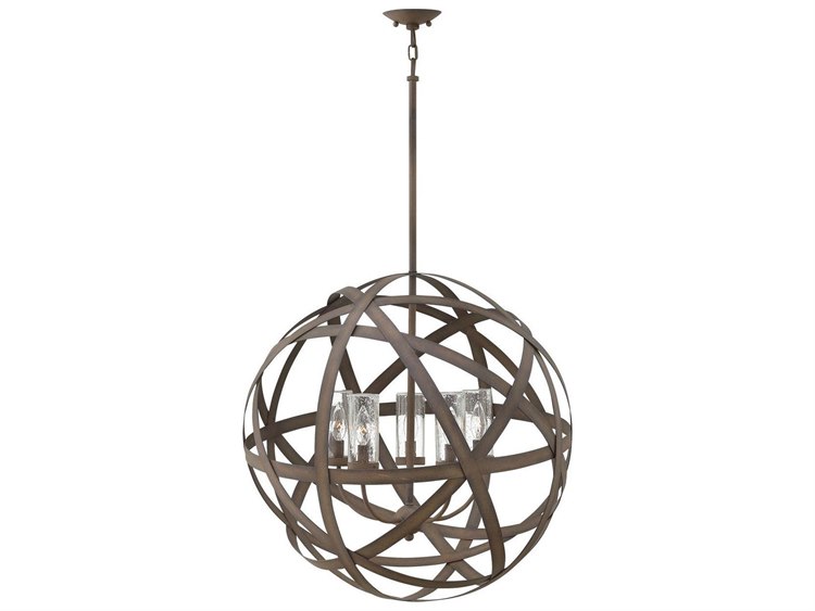 Photos - Floodlight / Street Light Hinkley Carson 5 - Light Outdoor Hanging in Vintage Iron 29705VI-LL