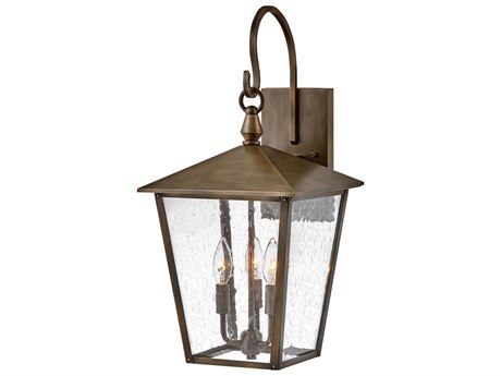 Hinkley Huntersfield 3 - Light Outdoor Wall Light