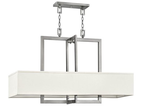 Hinkley Hampton 4-Light Antique Nickel Island Pendant