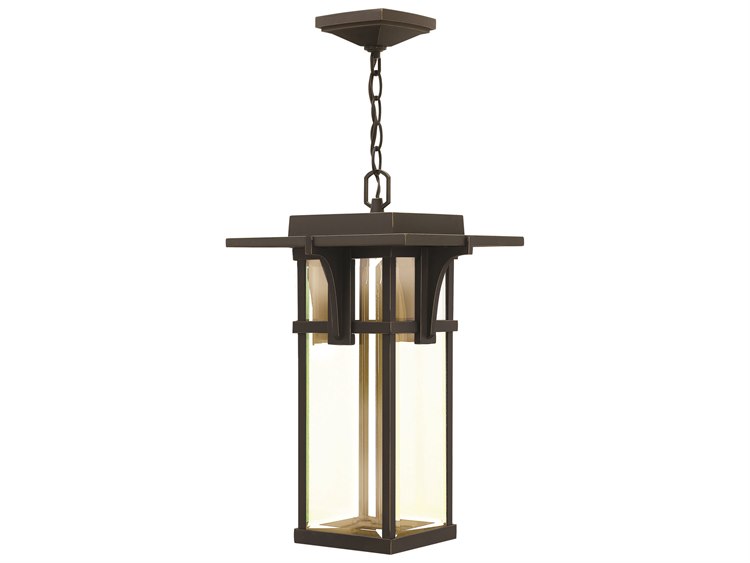 Hinkley Lighting Manhattan Oil Rubbed Bronze Led Outdoor Pendant Light