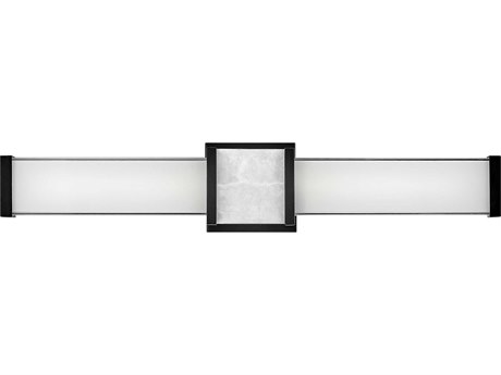 Hinkley Pietra Black Glass LED Vanity Light