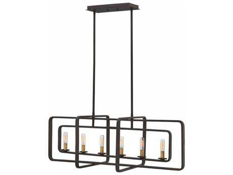 Hinkley Quentin Buckeye Bronze Island Pendant