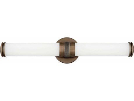 Hinkley Remi 1-Light Champagne Bronze Glass LED Vanity Light