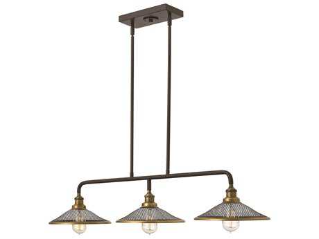 Hinkley Rigby 3-Light Buckeye Bronze Island Pendant