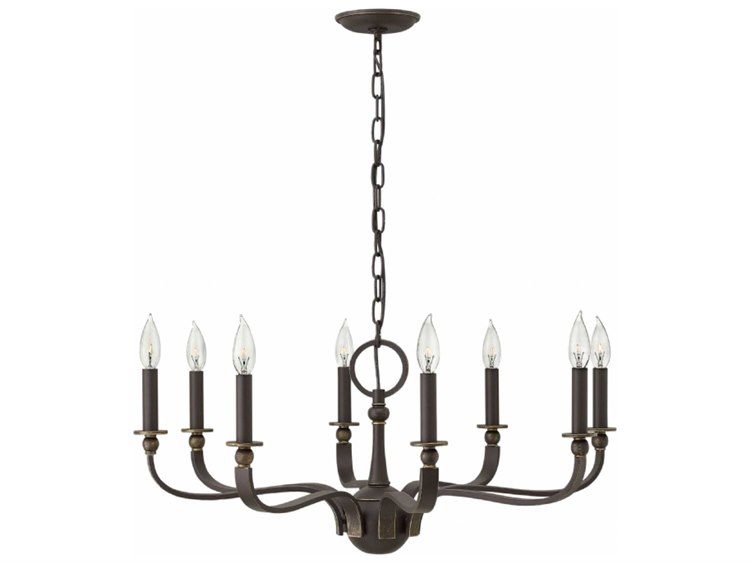 Hinkley Ruthorford Oil Rubbed Bronze Candelabra Chandelier