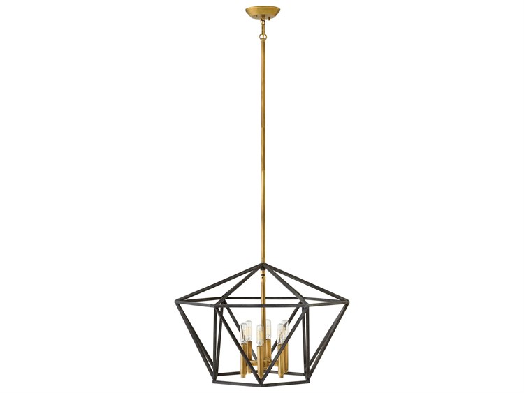 Hinkley Theory Aged Zinc Brown Pendant