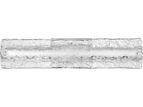 Hinkley Lucent Chrome Clear Glass LED Vanity Light