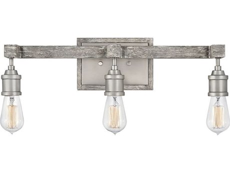Hinkley Denton 3-Light Pewter Vanity Light