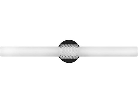 Hinkley Vivi Black Glass LED Vanity Light