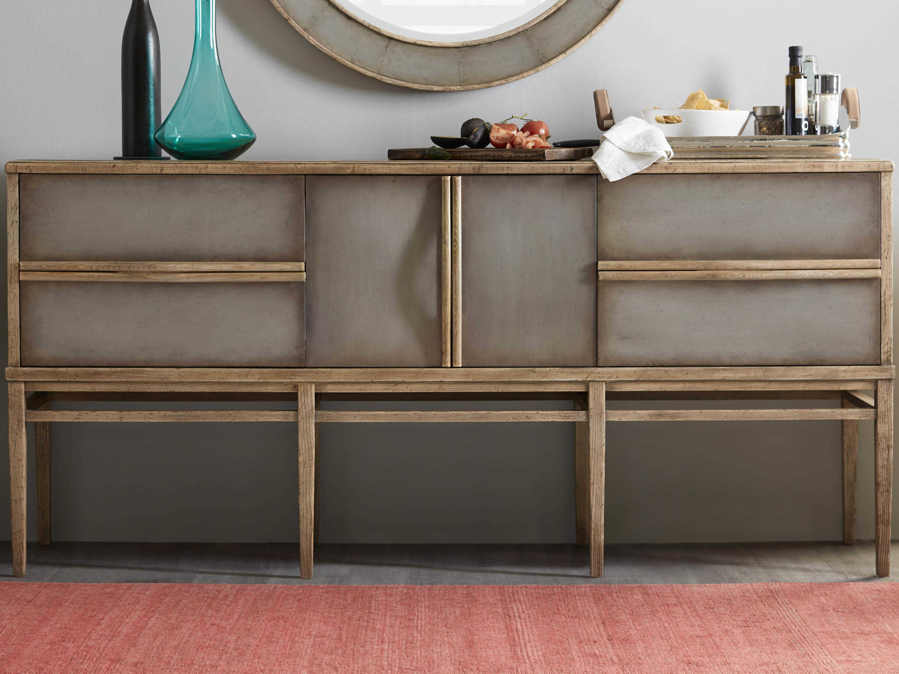 Hooker Furniture American Life Urban Elevation Light Maple Buffet