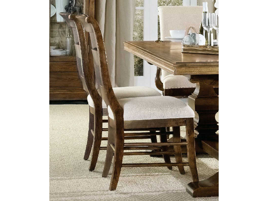 Hooker Furniture Archivist Dark Wood Side Dining Chair Hoo544775710